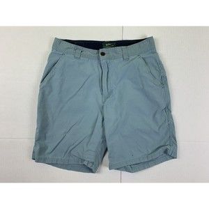 Woolrich Shorts Mens 30 Light Blue Chino Bermuda Outdoors Casual Summer Pockets